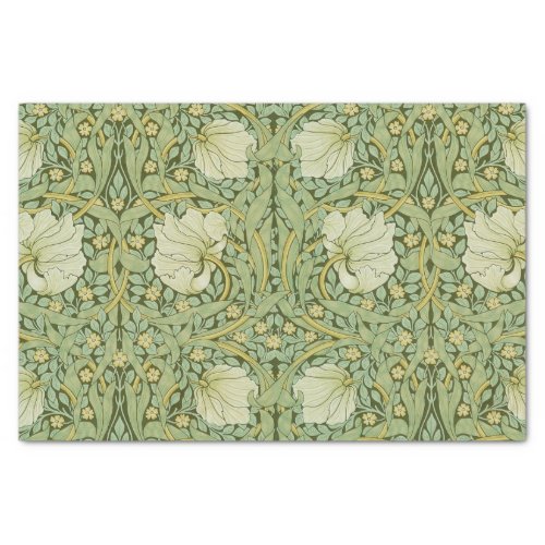 William Morris Pimpernel Floral Blue Wallpaper Tissue Paper