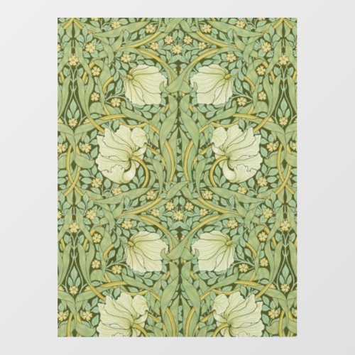 William Morris Pimpernel Floral Blue Wallpaper Wall Decal