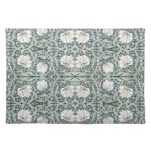 William Morris Pimpernel Floral Vintage Design Cloth Placemat