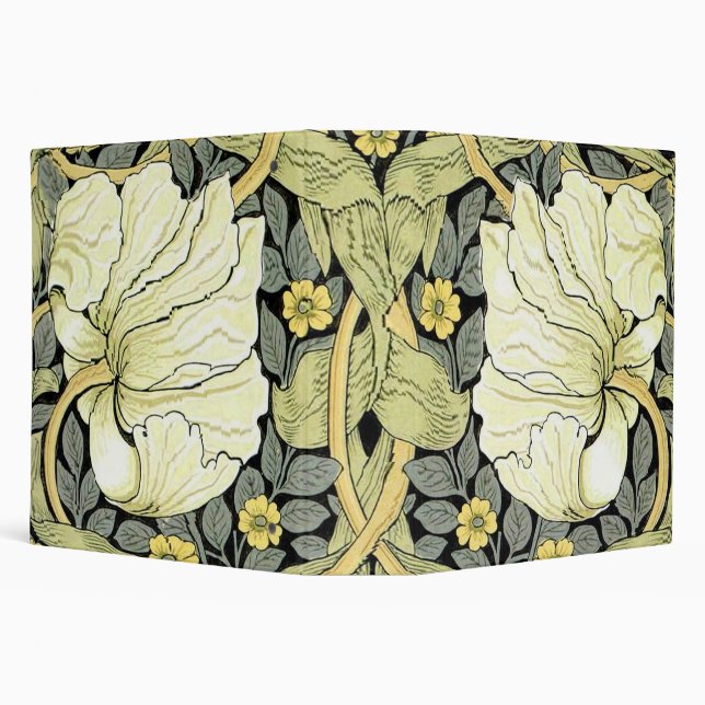 William Morris Pimpernel Floral Wallpaper Binder (Background)