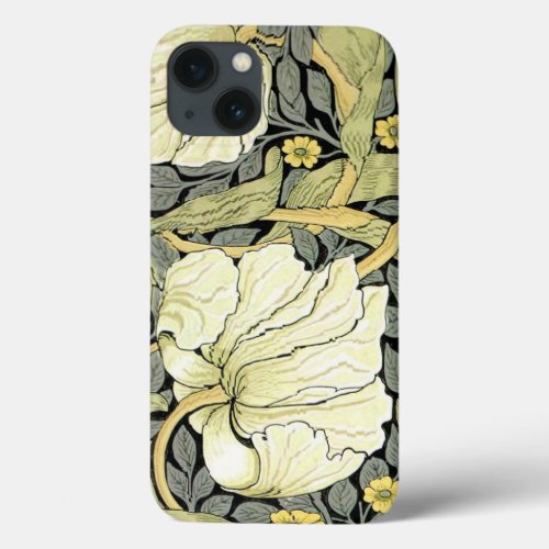 William Morris Pimpernel Floral Wallpaper iPhone 13 Case