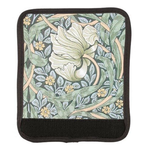 William Morris Pimpernel Floral Wallpaper Luggage Handle Wrap