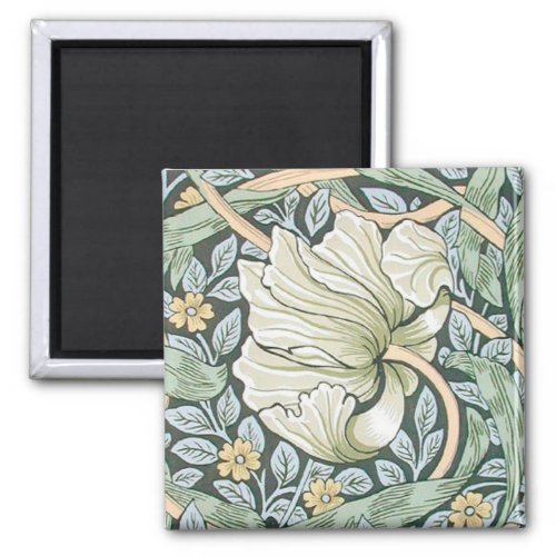 William Morris Pimpernel Floral Wallpaper Magnet