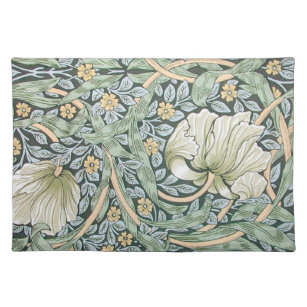 William Morris Pimpernel Floral Wallpaper Placemat