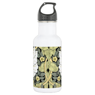 William Morris Pimpernel Floral Wallpaper Stainless Steel Water Bottle