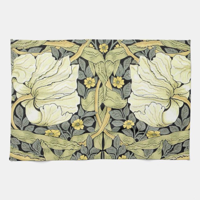 William Morris Pimpernel Floral Wallpaper Towel (Horizontal)