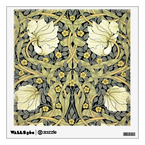 William Morris Pimpernel Floral Wallpaper Wall Sticker