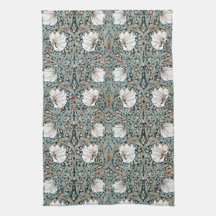 William Morris Pimpernel Flowers Art Nouveau Kitchen Towel