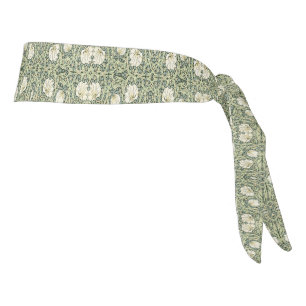 William Morris Pimpernel Green Tie Headband