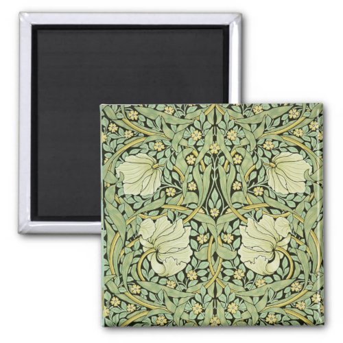 William Morris Pimpernel in Green Magnet