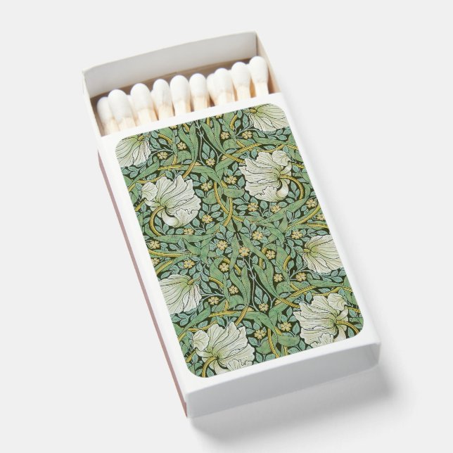 William Morris - Pimpernel Matchboxes (Front Open)