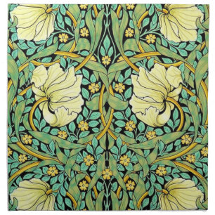 William Morris Pimpernel Mission Style Cloth Napkin