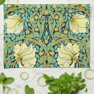 William Morris Pimpernel Mission Style Kitchen Towel