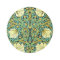 William Morris Pimpernel Mission Style Round Rug