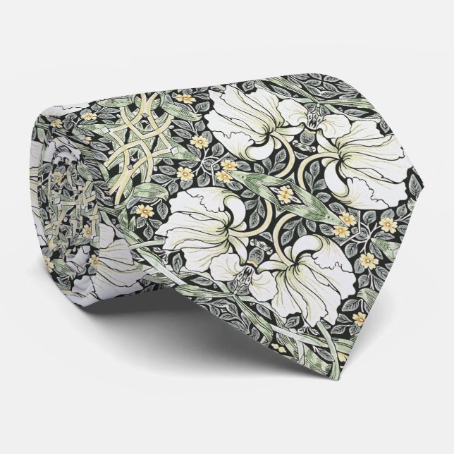 William Morris Pimpernel  Neck Tie (Rolled)