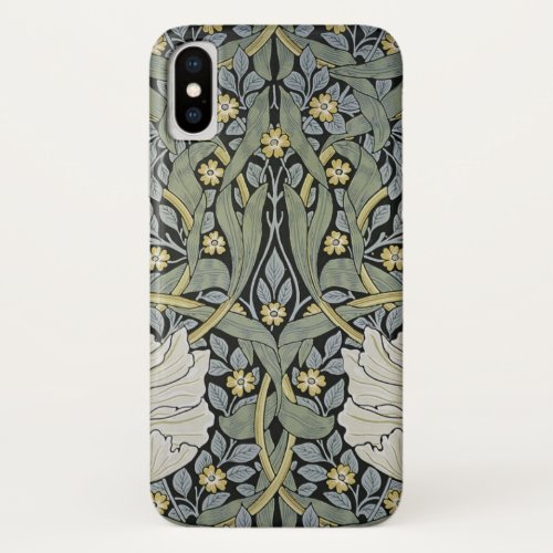 William Morris _ Pimpernel  Pattern Design iPhone X Case
