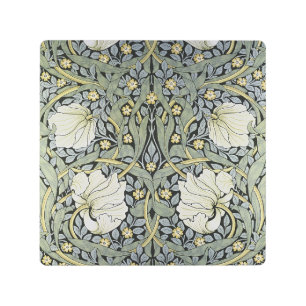 William Morris - Pimpernel  Pattern Design Metal Print