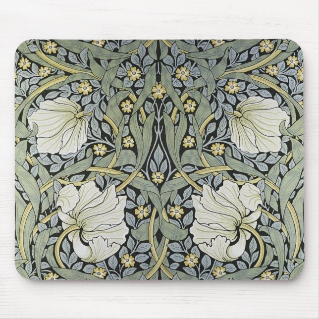 William Morris - Pimpernel  Pattern Design Mouse Pad (Front)