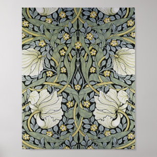 William Morris - Pimpernel Pattern Design Poster