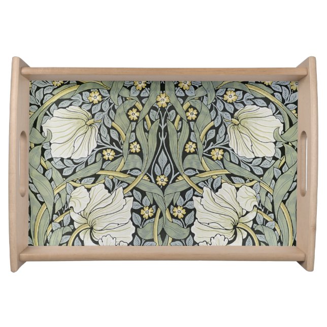 William Morris - Pimpernel  Pattern Design Serving Tray (Front)