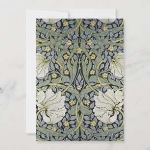 William Morris - Pimpernel Pattern Design Thank You Card