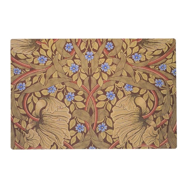 William Morris Pimpernel Placemat (Front)