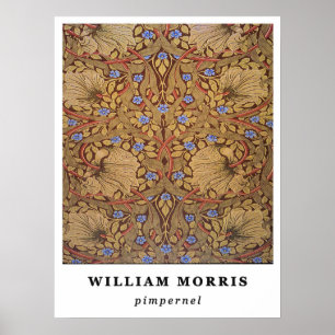 William Morris Pimpernel Poster