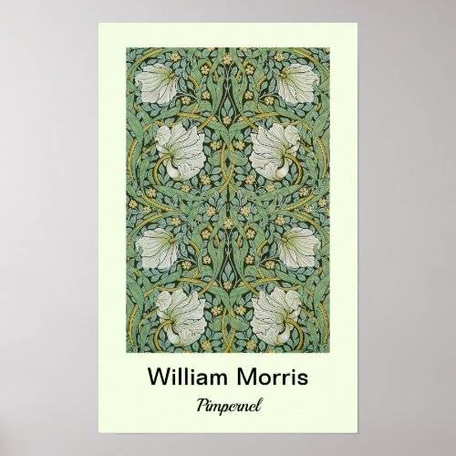 William Morris _ Pimpernel Poster