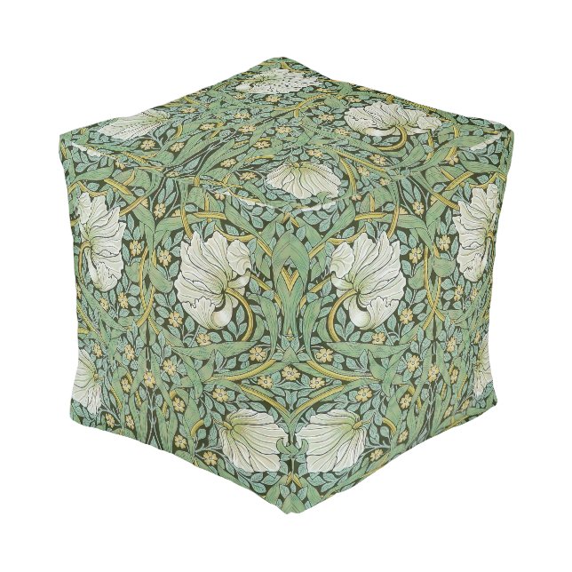 William Morris - Pimpernel Pouf (Angled Front)