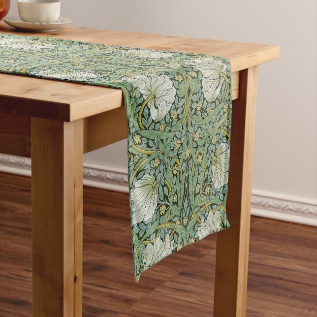 William Morris - Pimpernel Short Table Runner (In Situ)
