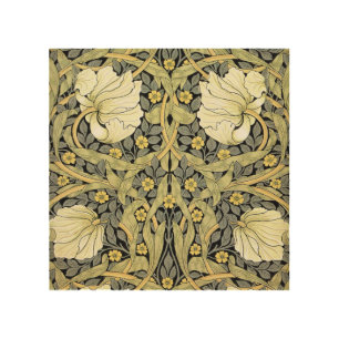 William Morris Pimpernel Tulips Botanical Art