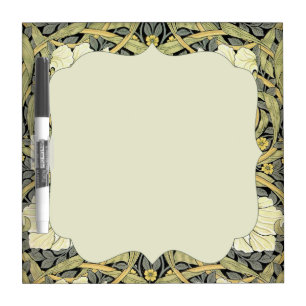 William Morris Pimpernel Tulips Botanical Art Dry-Erase Board