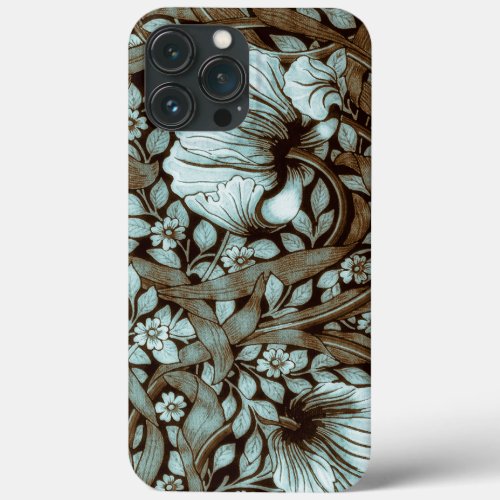 William Morris Pimpernel Vintage Floral iPhone 13 Pro Max Case