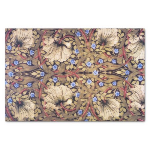 William Morris Pimpernel Vintage Floral Tissue Paper