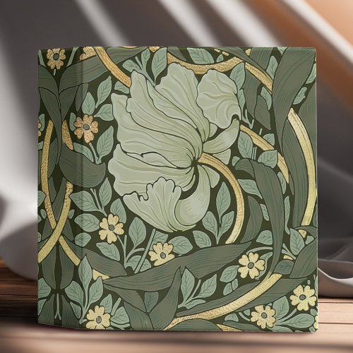 William Morris Pimpernel Vintage Pattern 3 Ring Bi 3 Ring Binder