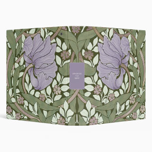 William Morris Pimpernel Vintage Pattern 3 Ring Bi 3 Ring Binder