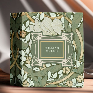 William Morris Pimpernel Vintage Pattern 3 Ring Binder