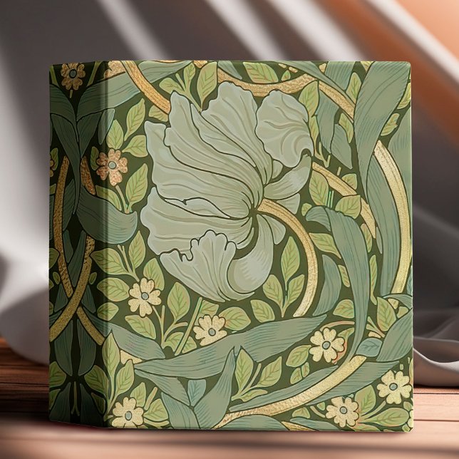 William Morris Pimpernel Vintage Pattern 3 Ring Binder (Creator Uploaded)