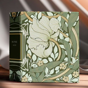William Morris Pimpernel Vintage Pattern 3 Ring Binder
