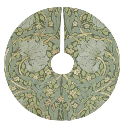 William Morris Pimpernel Vintage Pattern Brushed Polyester Tree Skirt