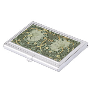 William Morris Pimpernel Vintage Pattern Business Business Card Case