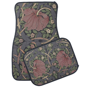 William Morris Pimpernel Vintage Pattern Car Floor Car Floor Mat