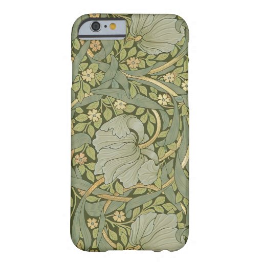 William Morris Pimpernel Vintage Pattern Barely There iPhone 6 Case