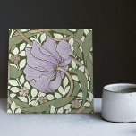 William Morris Pimpernel Vintage Pattern Ceramic T Ceramic Tile<br><div class="desc">William Morris Pimpernel Floral Vintage Art Wallpaper Design William Morris was an English textile designer, artist, writer, and socialist associated with the Pre-Raphaelite Brotherhood and British Arts and Crafts Movement. He founded a design firm in partnership with the artist Edward Burne-Jones, and the poet and artist Dante Gabriel Rossetti. This...</div>