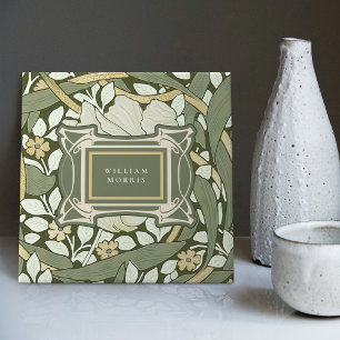 William Morris Pimpernel Vintage Pattern Ceramic Tile