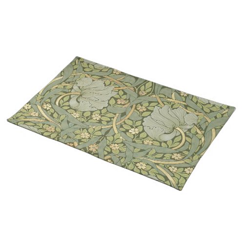 William Morris Pimpernel Vintage Pattern Cloth Placemat