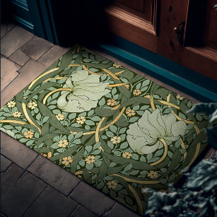 William Morris Pimpernel Vintage Pattern Doormat