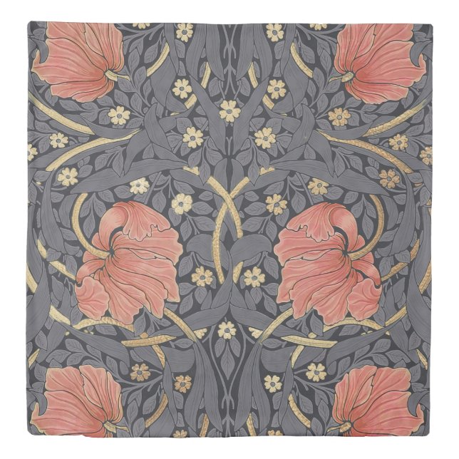 William Morris Pimpernel Vintage Pattern Duvet Cov (Front)