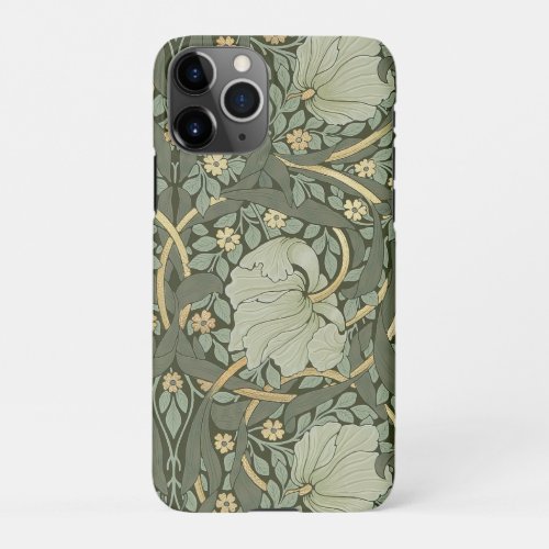 William Morris Pimpernel Vintage Pattern iPhone Ca iPhone 11Pro Case