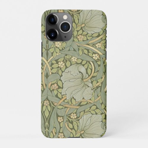 William Morris Pimpernel Vintage Pattern iPhone 11Pro Case